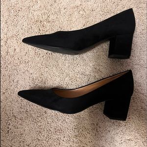 J. Crew pointy-toe block heels